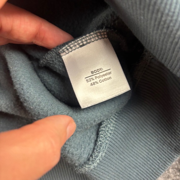 REI COOP Men’s Grey/Blue Hoodie Graphic Sweatshirt size: XSmall - Picture 7 of 7